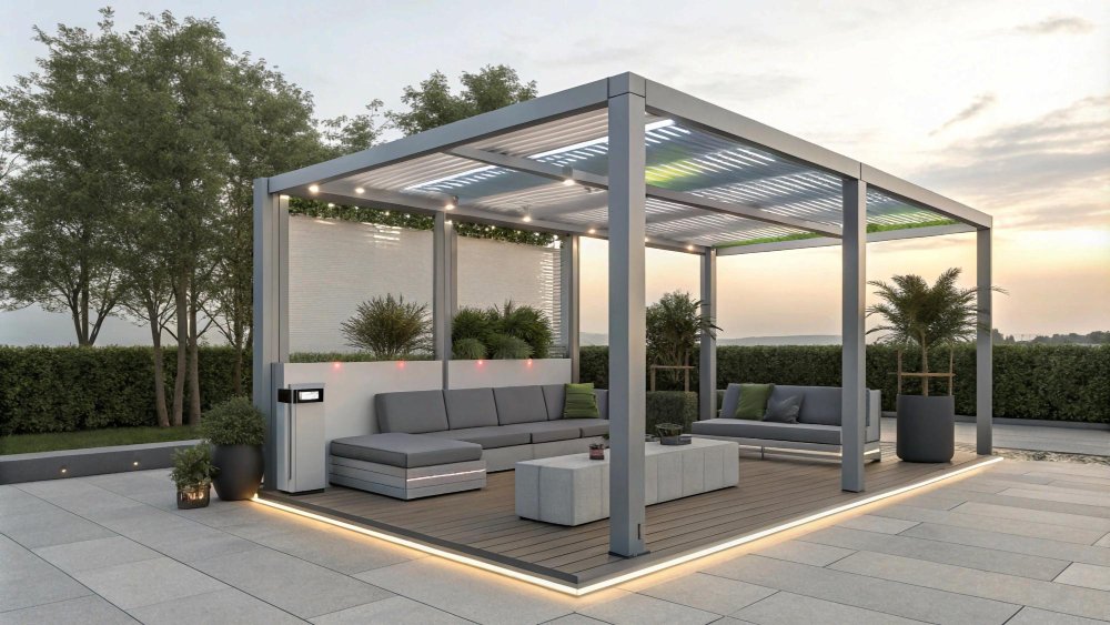 Terasınızı Dört Mevsim Yaşam Alanına Çevirmenin Yolları: Pergola ve Tente Sistemleri